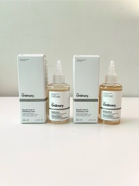 🌸THE ORDINARY Glycolic Acid 7% Exfoliating Toner 100 mL x 2
